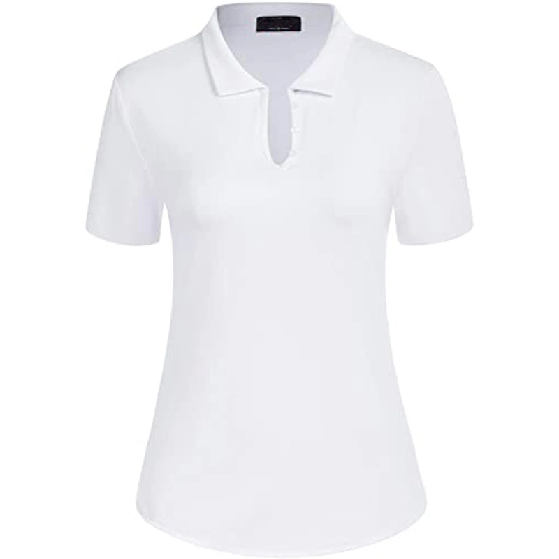 High Quality Breathable Spring Women Poly Polo Shirt