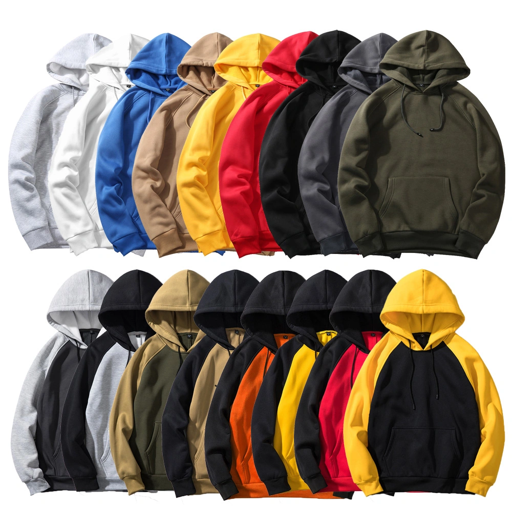 Polyester Fashion Women Custom Logo Printed Plain Oversized Pullovers Sweatshirts Blank Men′ S Hoodies