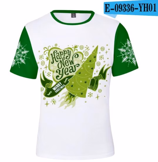 Осенние хлопковые детские рождественские толстовки с длинными рукавами для мальчиков и девочек